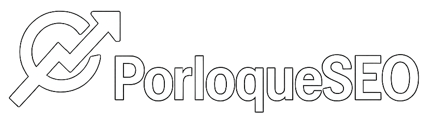Logo porloqueseo agencia de marketing digital